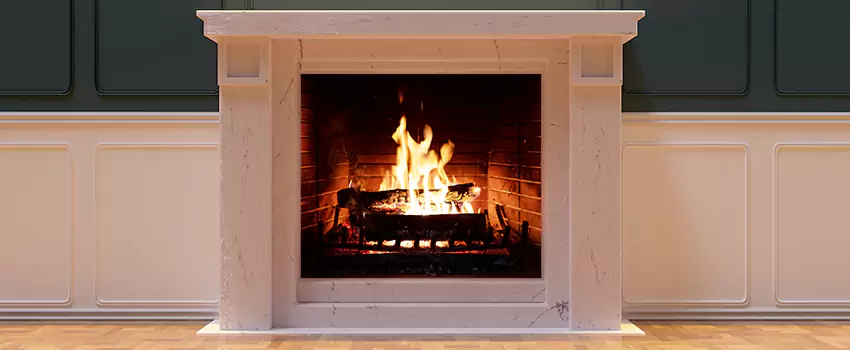 Decorative Electric Fireplace Installation in Mentor, Ohio
