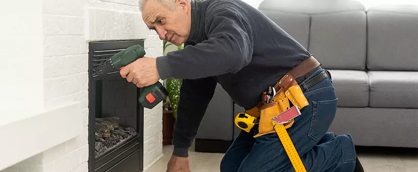 New Indoor Fireplace Installation in Mentor, Ohio
