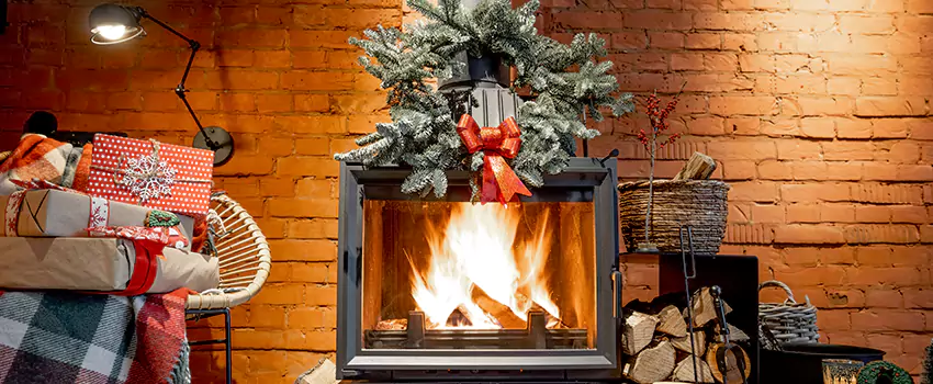 Travis Industries Linear Gas Fireplace Installation in Mentor, Ohio