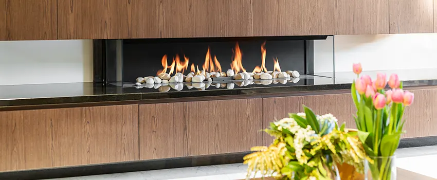 Double-height Fireplace Design Refurbishment in Mentor, Ohio